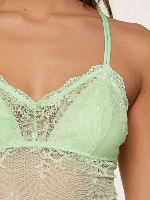 LingaDore Quotidien Basic green soutien-gorge sans armatures en dentelle