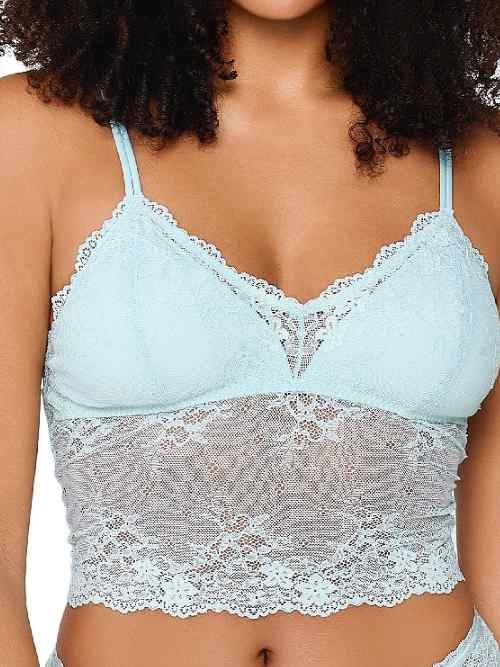 LingaDore Quotidien Basic blue soutien-gorge sans armatures en dentelle