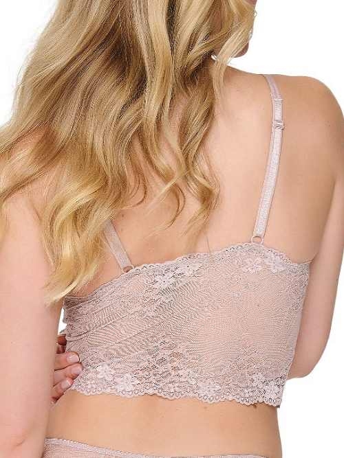 LingaDore Quotidien Basic gris soutien-gorge sans armatures en dentelle