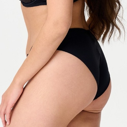 LingaDore Quotidien Maxi Slip noir/poudre slip
