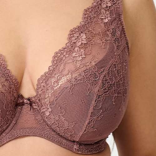 LingaDore Quotidien Triangel cognac soutien-gorge rembourré