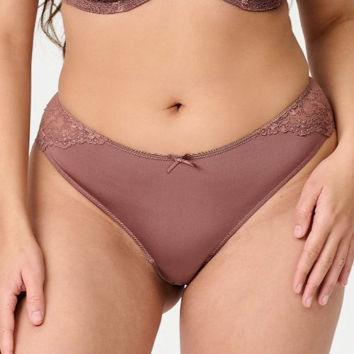 LingaDore Quotidien Basic cognac slip
