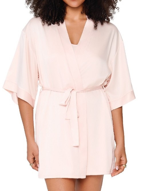 LingaDore Quotidien Basic light apricot kimono