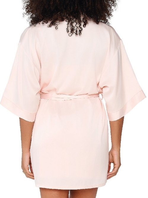LingaDore Quotidien Basic light apricot kimono
