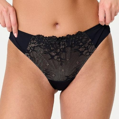 LingaDore Quotidien Basic noir/poudre culotte string