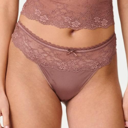 LingaDore Quotidien Basic cognac culotte string