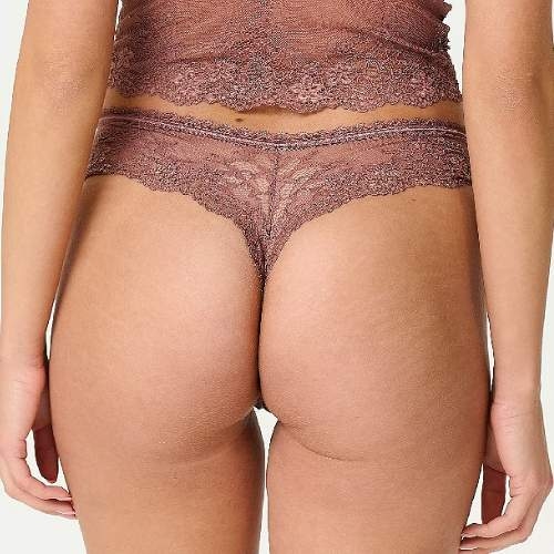 LingaDore Quotidien Basic cognac culotte string