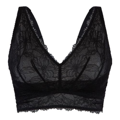 LingaDore Quotidien Basic noir soutien-gorge sans armatures en dentelle