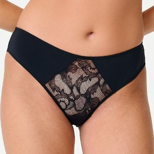 LingaDore Beauty in Black noir slip