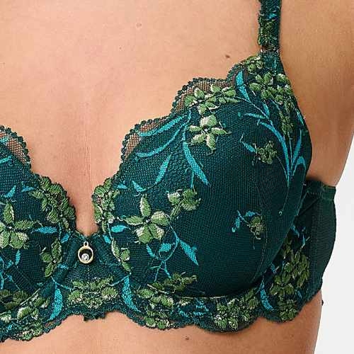 LingaDore Pine Green Lace pine green soutien-gorge push up