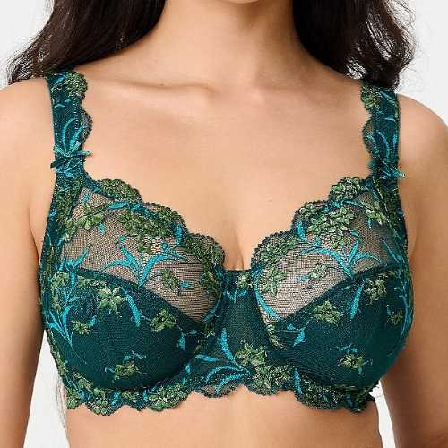 LingaDore Pine Green Lace pine green soutien-gorge sans forme