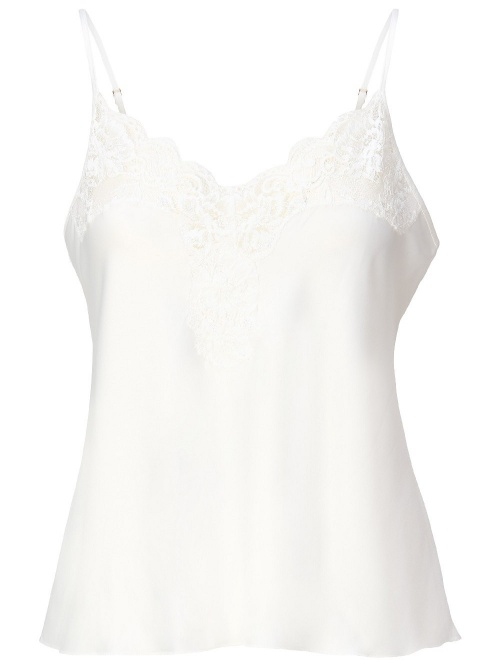 LingaDore Night 8301 ivoire top spaghetti