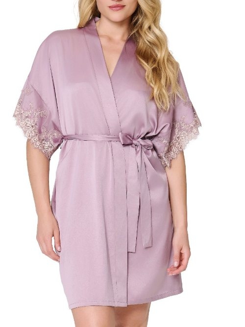 LingaDore Night 8302 taupe kimono