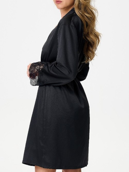 LingaDore Night 8501 noir kimono