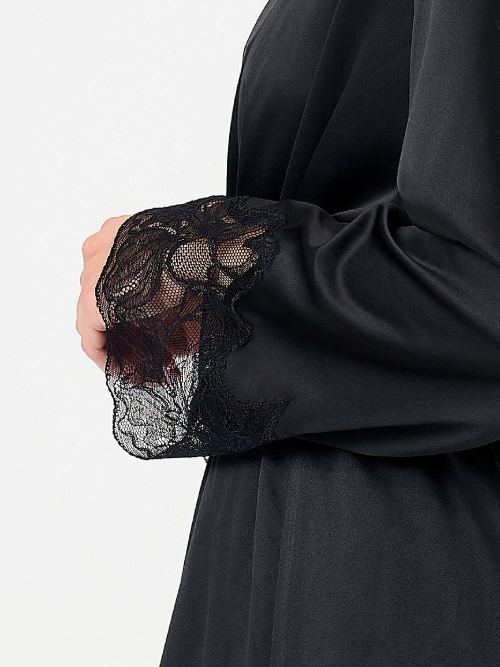LingaDore Night 8501 noir kimono
