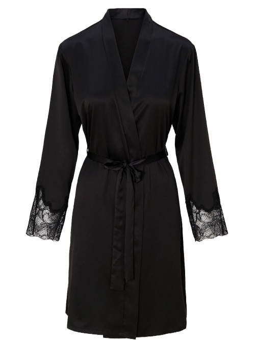 LingaDore Night 8501 noir kimono