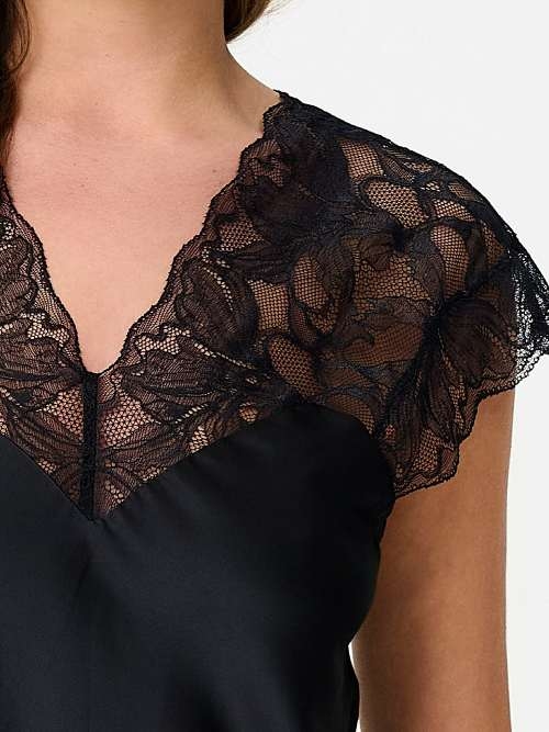 LingaDore Night 8501 noir chemise de nuit
