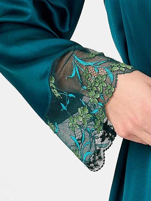 LingaDore Night 8502 pine green kimono