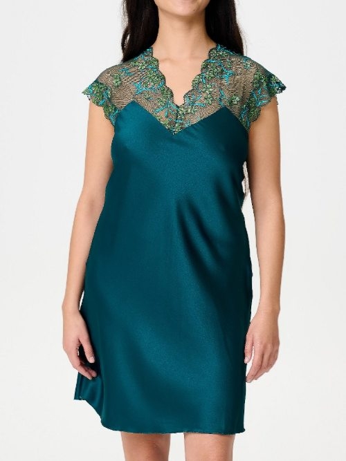 LingaDore Night 8502 pine green chemise de nuit