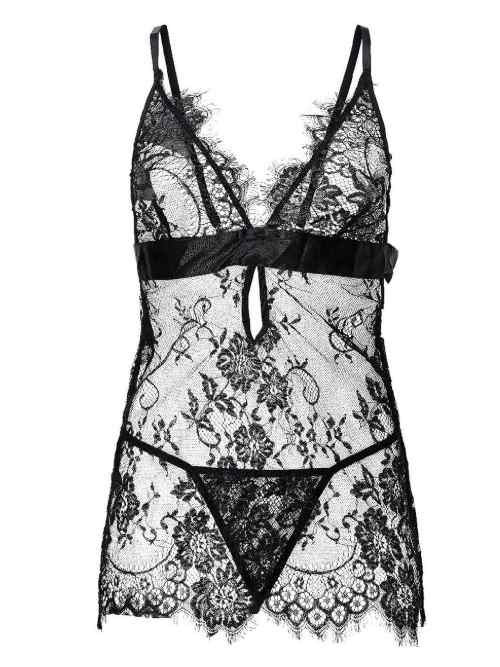 LingaDore Night 519 noir nuisette
