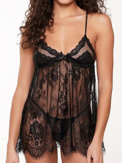 LingaDore Night 7809 noir nuisette