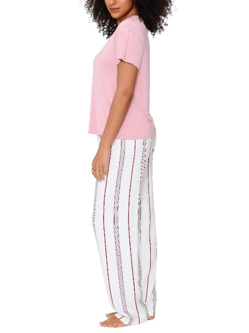 LingaDore Night 8417 rose/imprimé pyjama