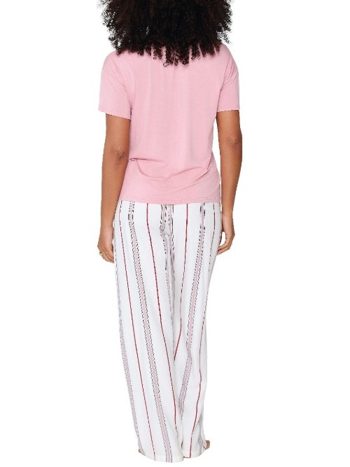 LingaDore Night 8417 rose/imprimé pyjama