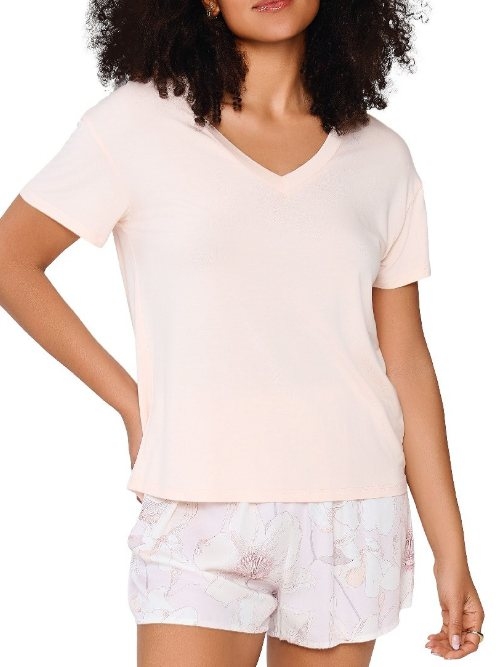 LingaDore Night 8408 abricot/print shortama