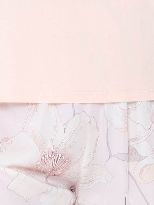 LingaDore Night 8408 abricot/print shortama