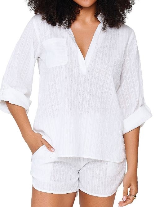 LingaDore Night 8409 blanc shortama