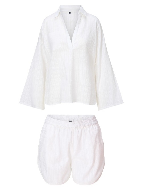 LingaDore Night 8409 blanc shortama