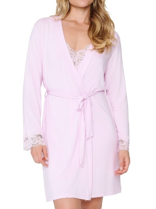 LingaDore Night 8414 rose kimono
