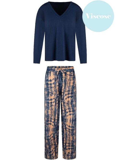 LingaDore Night 8105 dark denim pyjama
