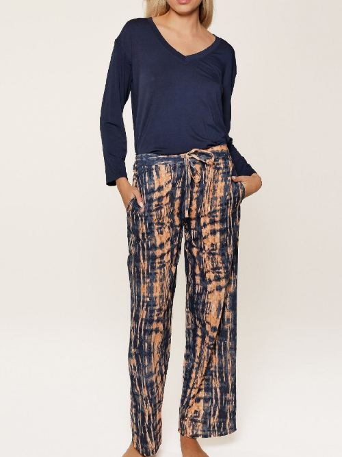 LingaDore Night 8105 dark denim pyjama