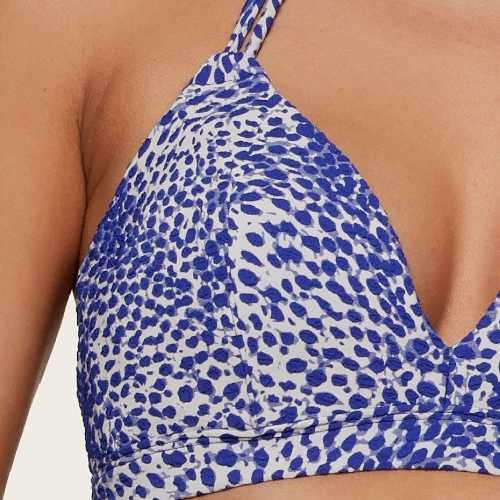 Plage de LingaDore 7709 blanc/bleu haut de bikini préformé
