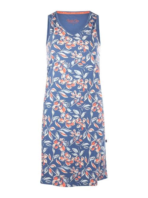Charlie Choe Retro nights marine chemise de nuit
