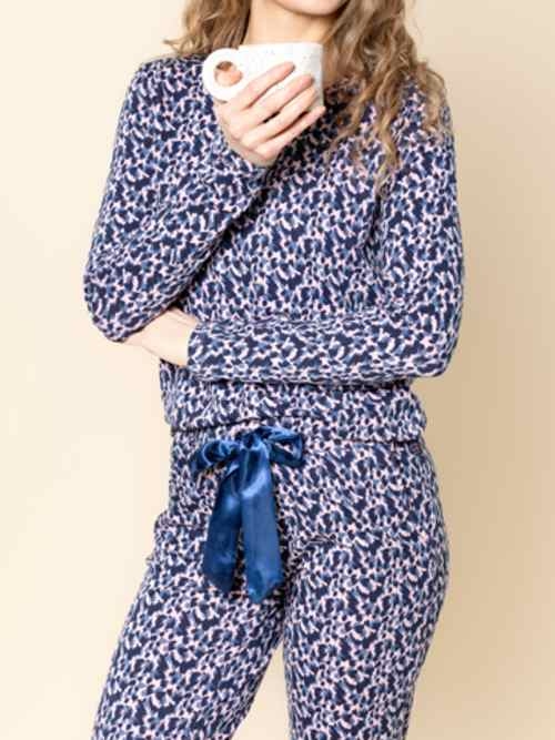 Charlie Choe Daydreams bleu lilas chemise de nuit
