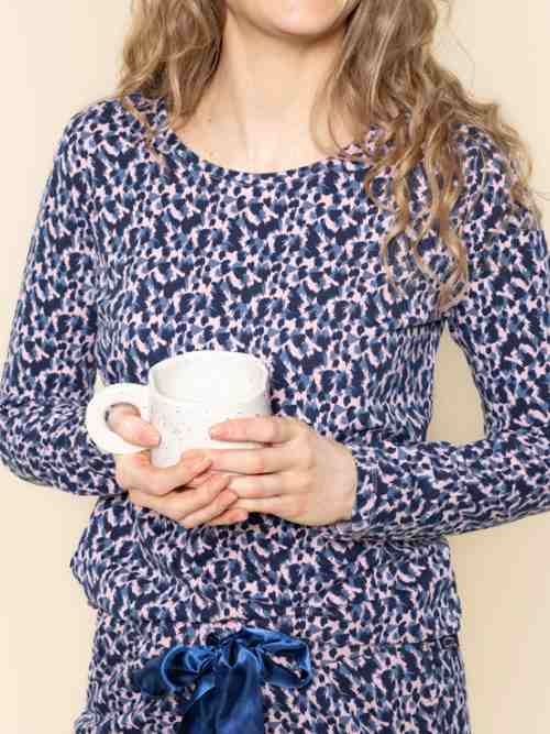 Charlie Choe Daydreams bleu lilas chemise de nuit