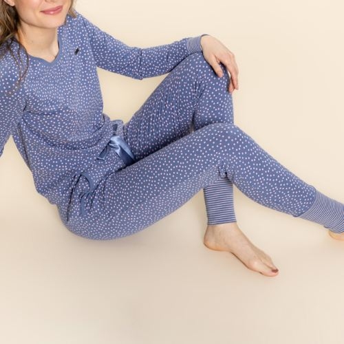 Charlie Choe Daydreams blue pantalon de pyjama
