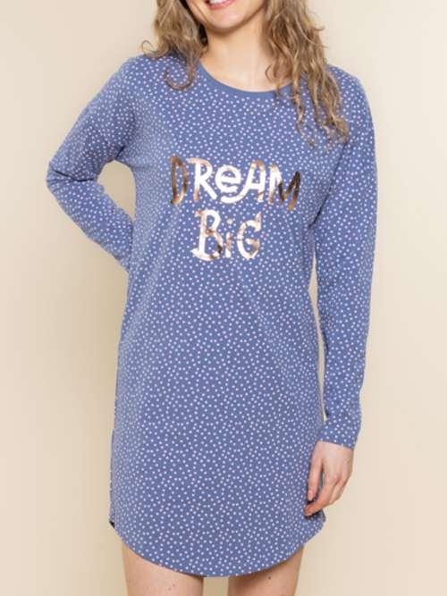 Charlie Choe Daydreams blue chemise de nuit