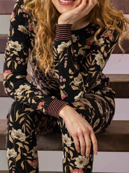 Charlie Choe Nightfall noir chemise de nuit