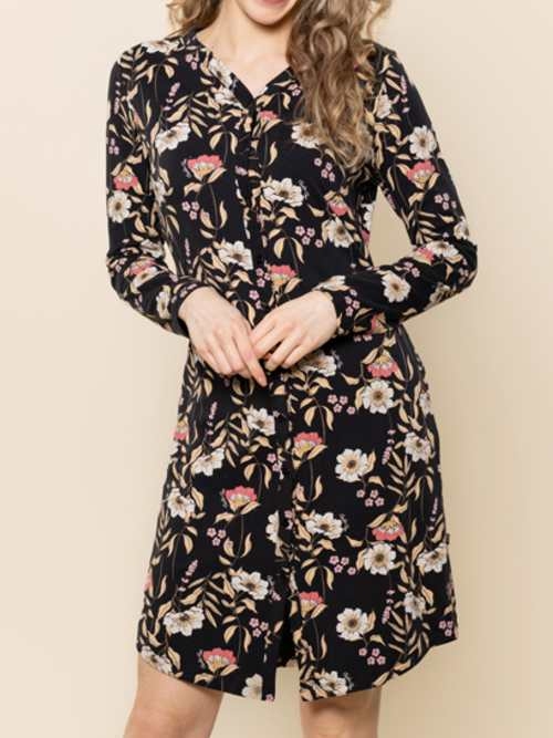 Charlie Choe Nightfall noir chemise de nuit