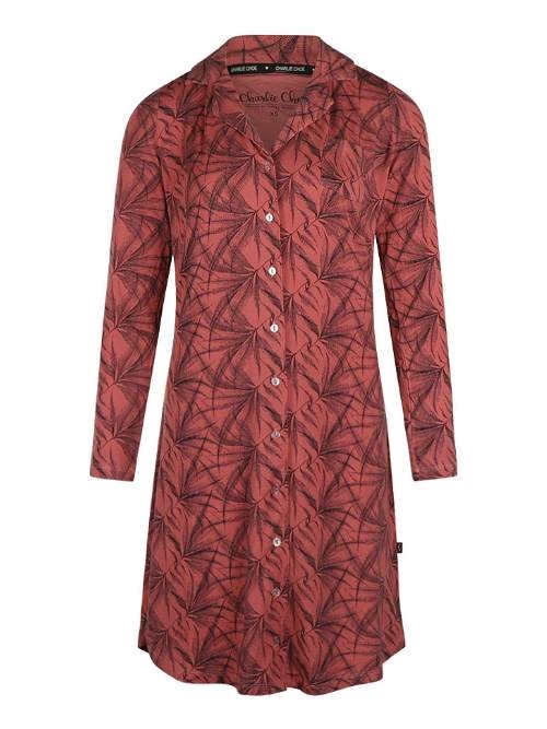 Charlie Choe Nightfall cedar rose chemise de nuit