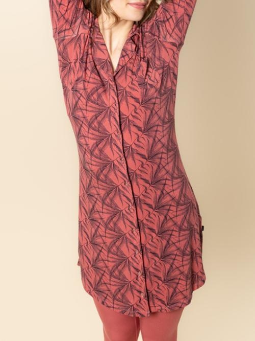 Charlie Choe Nightfall cedar rose chemise de nuit