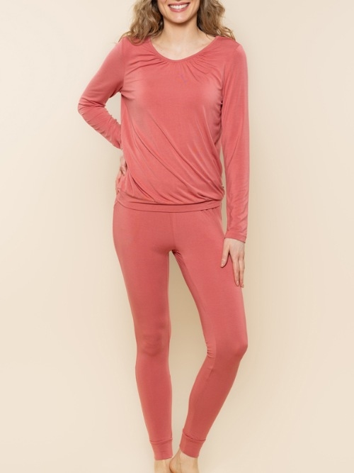Charlie Choe Nightfall cedar rose legging