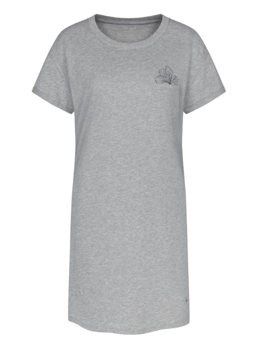 Triomphe Nightdresses gris foncé chiné chemise de nuit