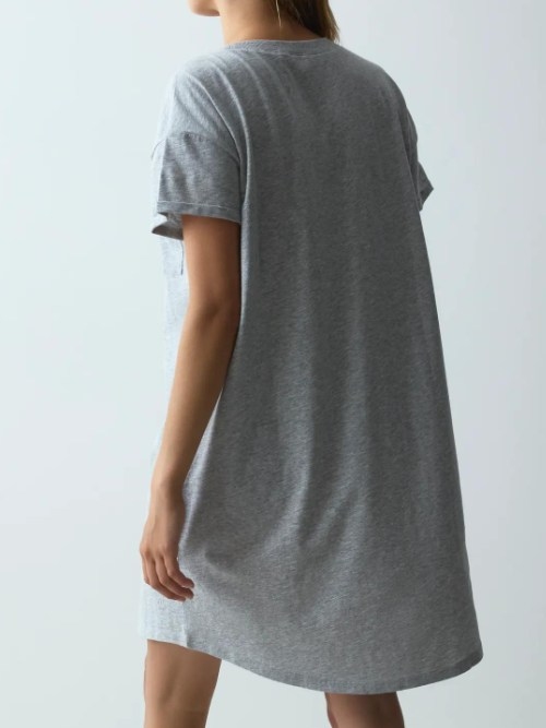 Triomphe Nightdresses gris foncé chiné chemise de nuit
