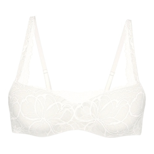 Triomphe Body Make-Up Illusion Lace blanc écru soutien-gorge rembourré