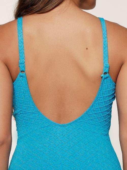 Plage de LingaDore  blue maillot de bain