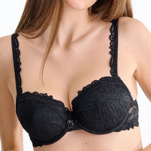 Lisca Tiara noir soutien-gorge rembourré
